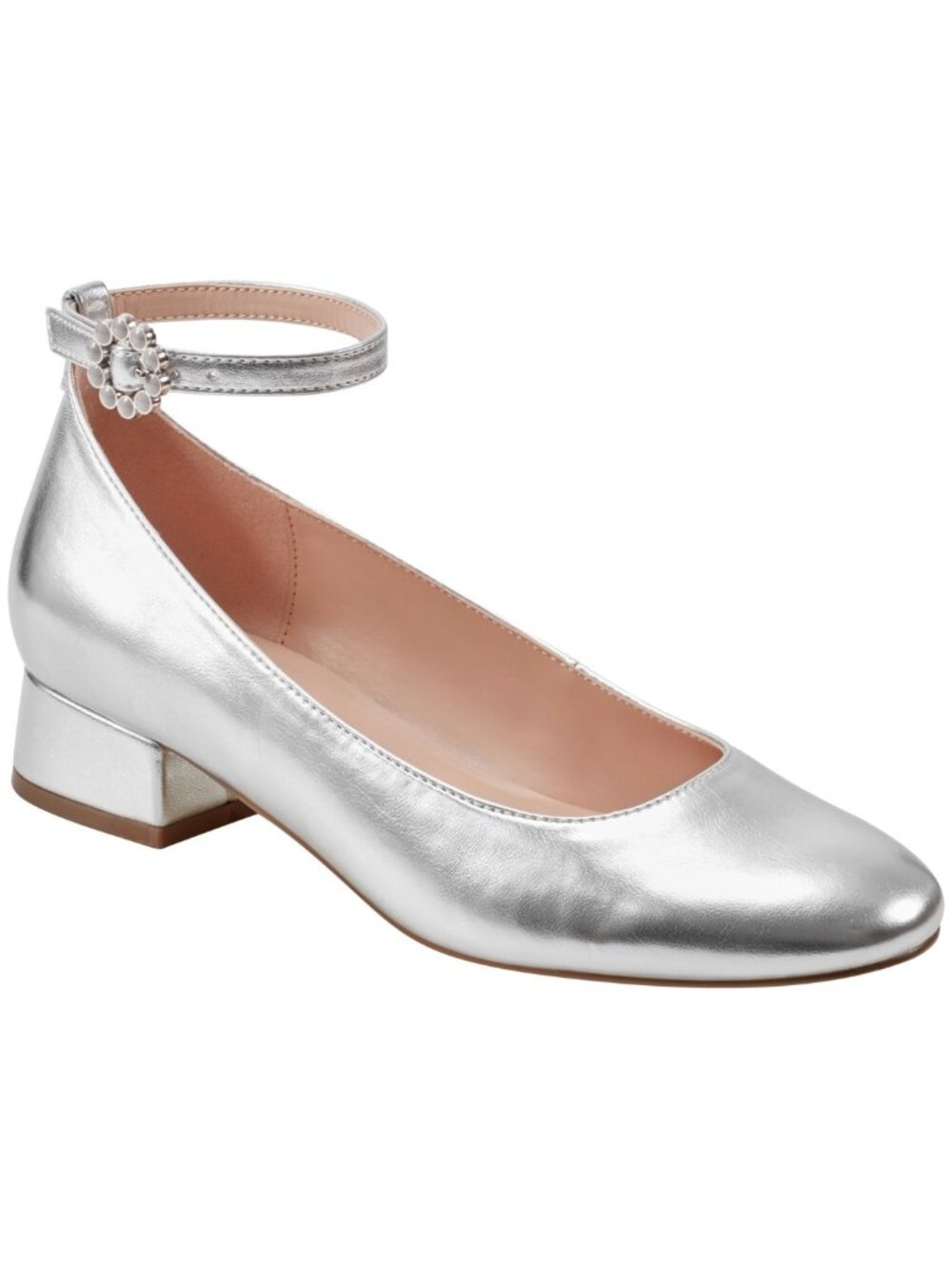 Bandolino Women's 11 Silver Lexy3 High Women's Heels Silver NIB - $90 Retail